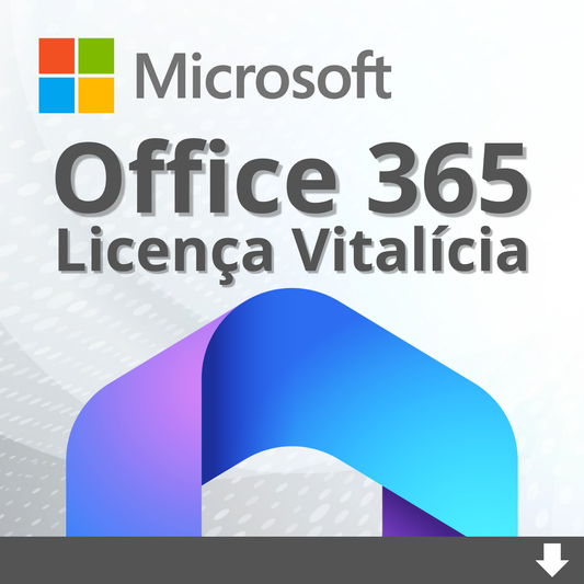 Microsoft Office 365 Business Standard - Desktop ou MacBook - 05 Dispositivos - Vitalício + Nota Fiscal - Ative Agora!