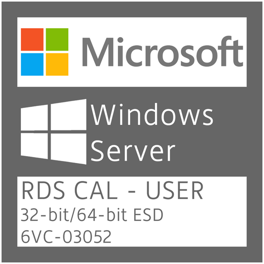 Microsoft Windows Server - 50 RDS CAL - User - Licença Original + Nota Fiscal - Ative Agora!